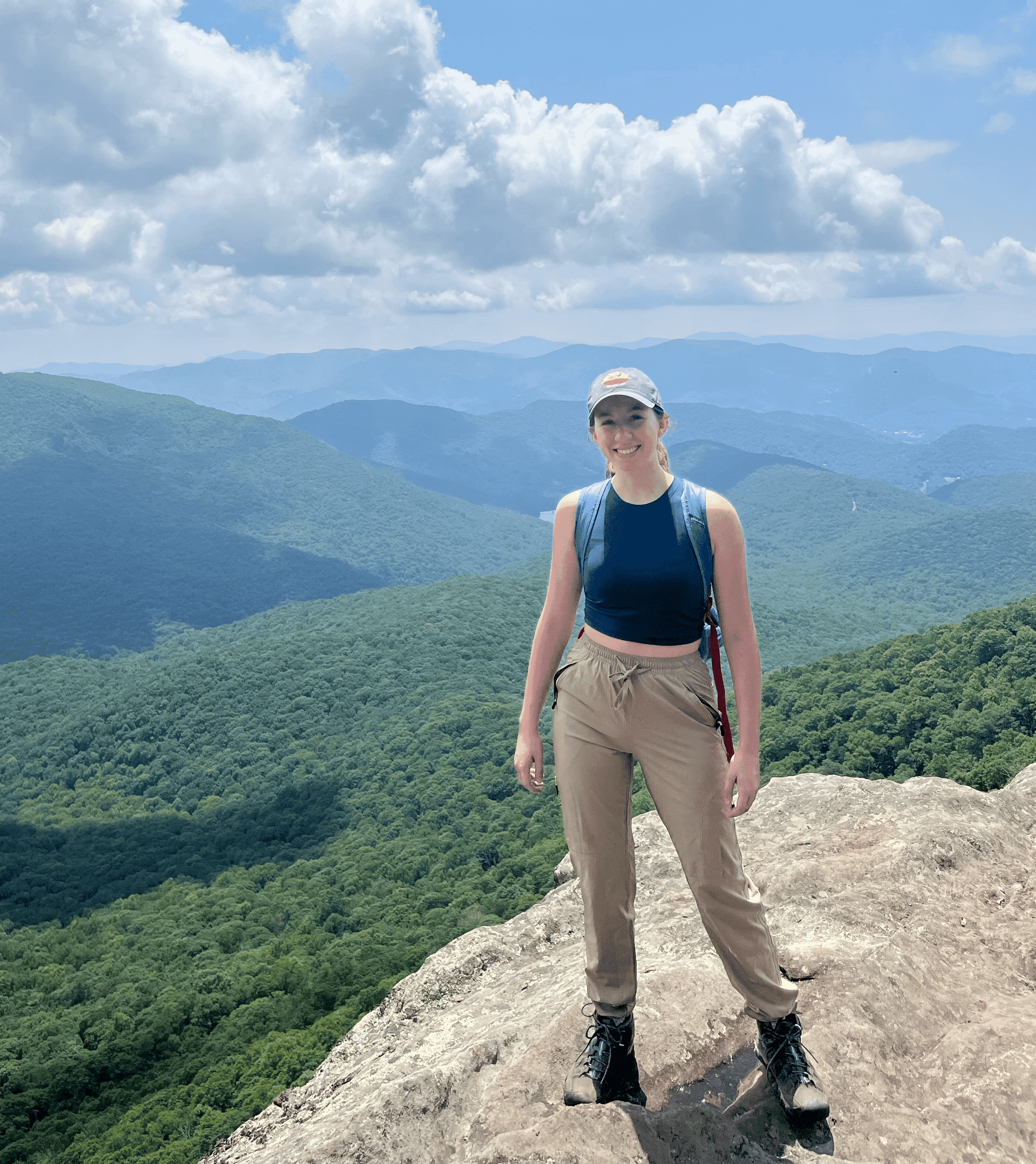 hiking in the appalachians